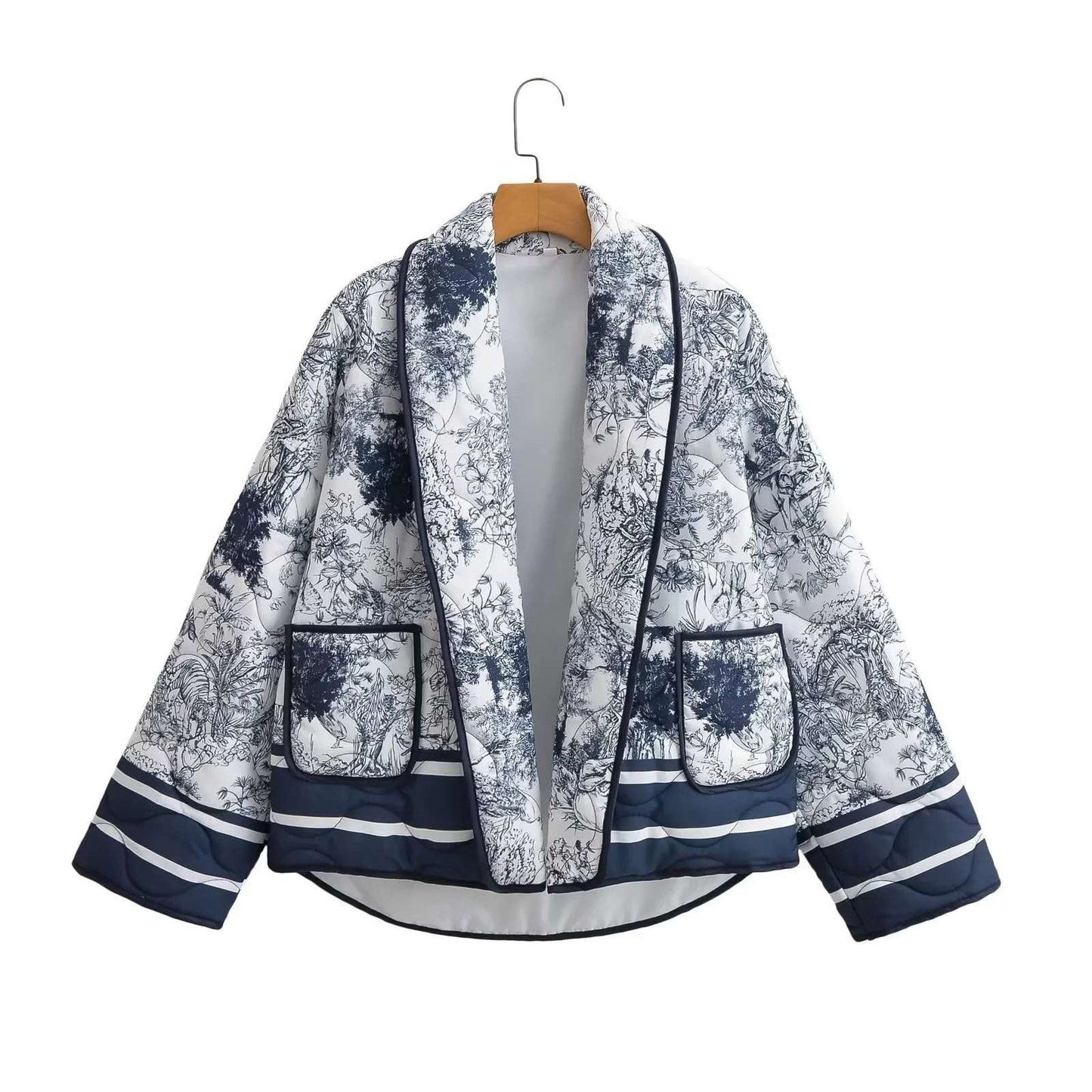 Women Printed Cotton Jacket