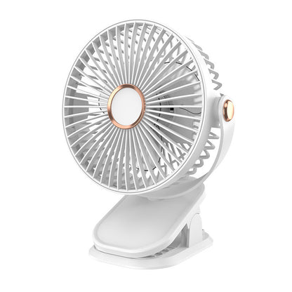 Clip Fan USB Lighting Desktop Fan Portable