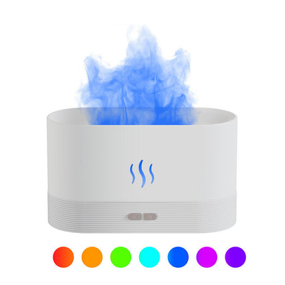 Aroma Diffuser with Flame Light Mist Humidifier