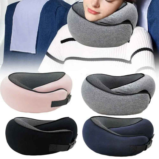 Soft Memory Foam Travel Neck Pillow