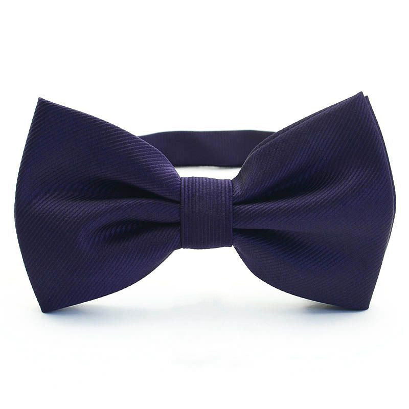 Wedding New Best Man Group Black Red Blue Striped Big Bow Tie