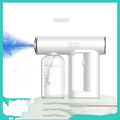 Electric Sanitizer Sprayer with Blue Light