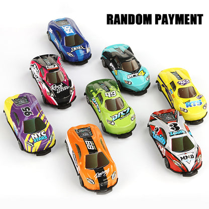 Flip Stunt Car Alloy Pull Back 4wd Racing Car Model Cool Graffiti Friction Diecasting Toys For Kids Boys Children Christmas Gift
