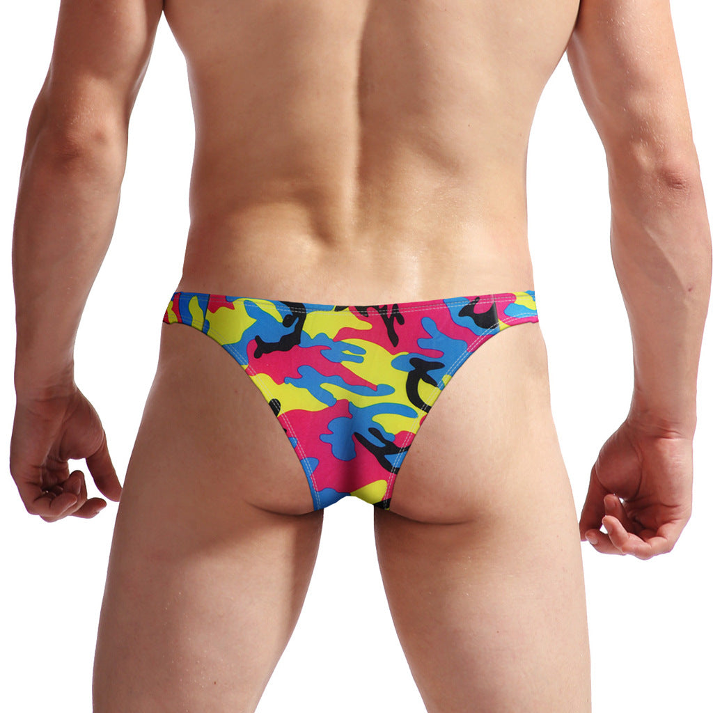 Men's Bikini Triangle Camouflage Underwear