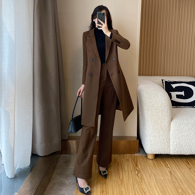 Women's Casual Double-breasted Elegant Trench Coat