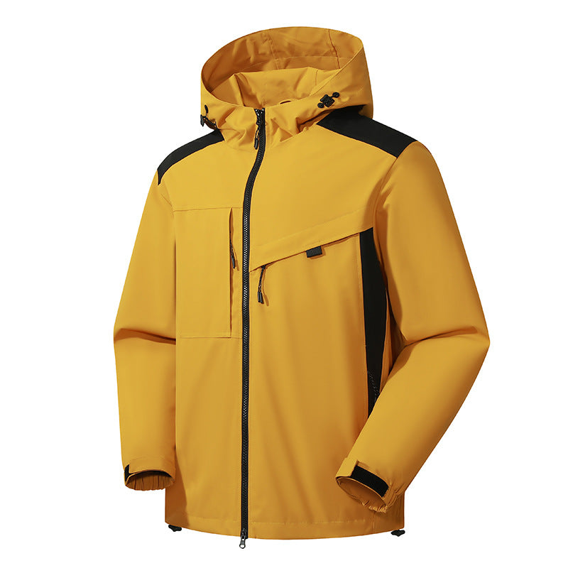 Waterproof Windproof Outdoor Shell Jacket Men And Women Same Style Jacket