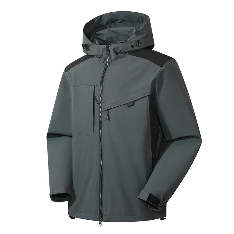 Waterproof Windproof Outdoor Shell Jacket Men And Women Same Style Jacket