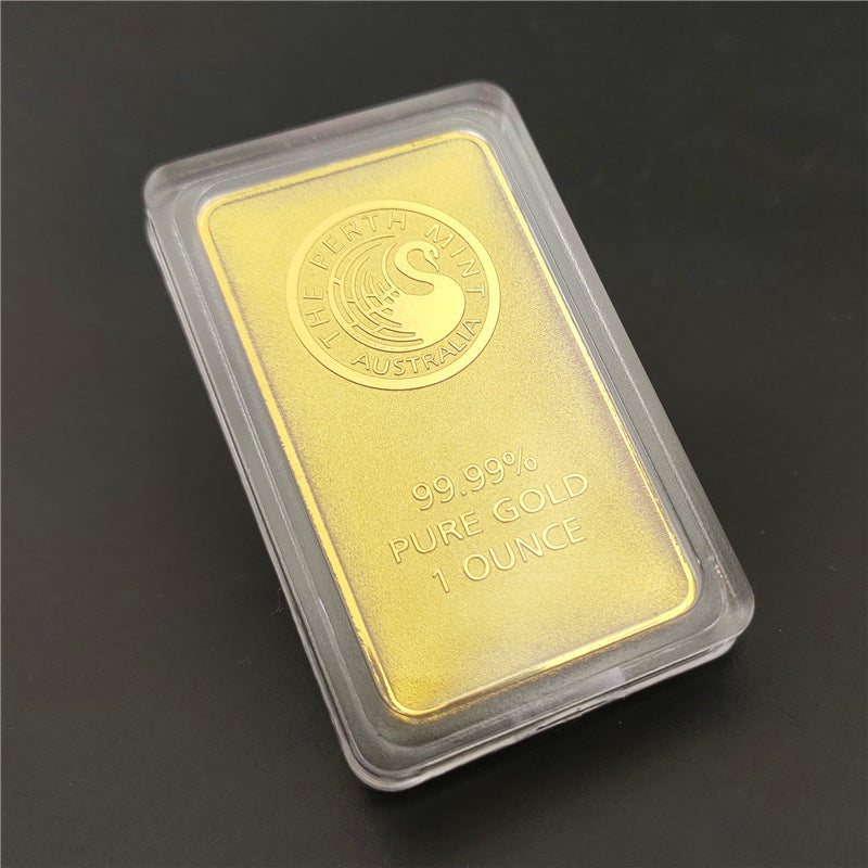 Alloy Plating Swan Square Commemorative Coin