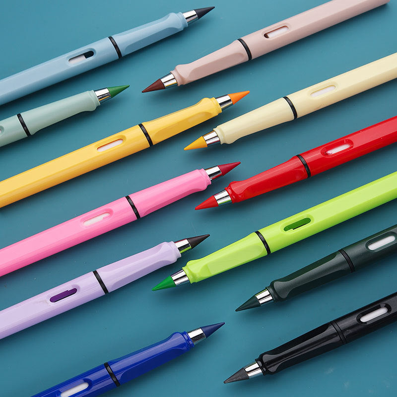 Color Eternal Pencil 12 Colors Erasable Color Lead