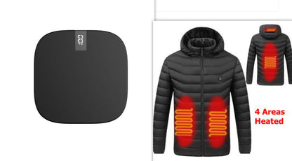 10,000 mAh Mini Power Bank with Fast Input and Digital Display for Maximum Portability