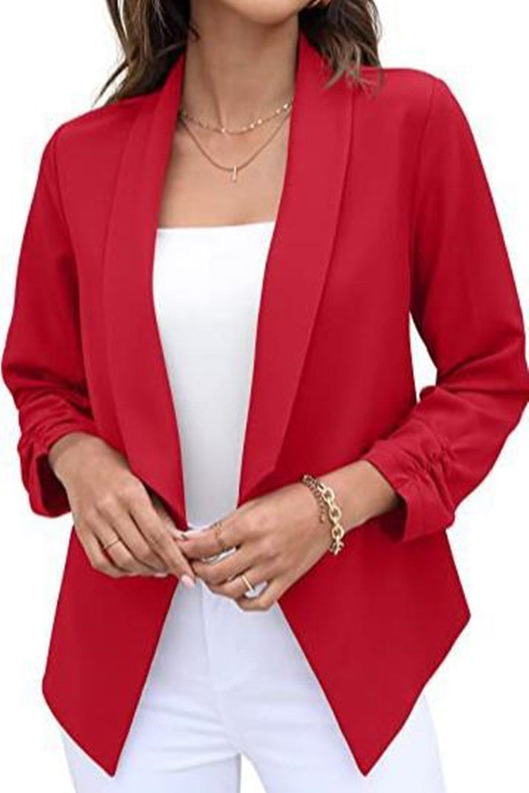 Women's Blazer Free Iron Casual Professional Suit