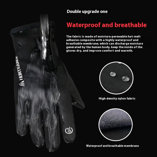 USB Electric Heating Heating Gloves Winter Outdoors Sports Skiing Warm Waterproof Non-slip