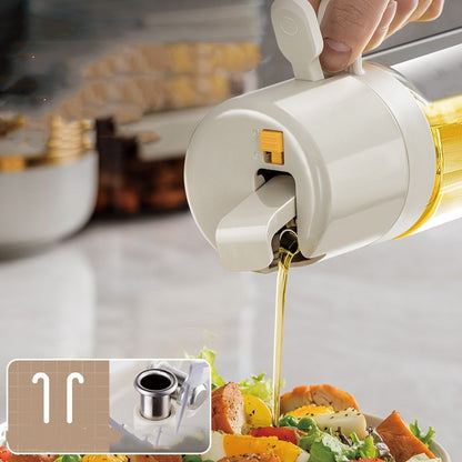 2 In 1 Oil Sprayer Bottle - BBQ Cooking Oil Dispenser