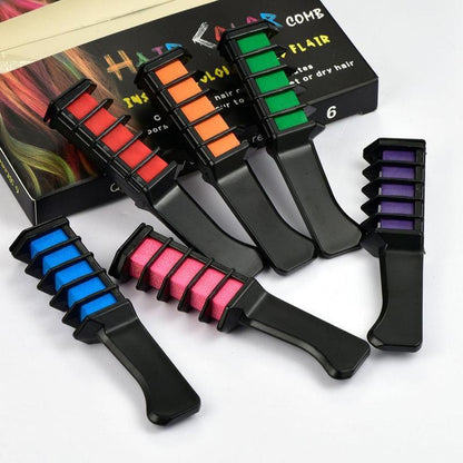 Temporary Mini Disposable Crayons Hair Color Dyeing Mascara