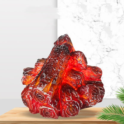 LED Simulation Charcoal Fire Lamp - Creative Atmosphere Decoration