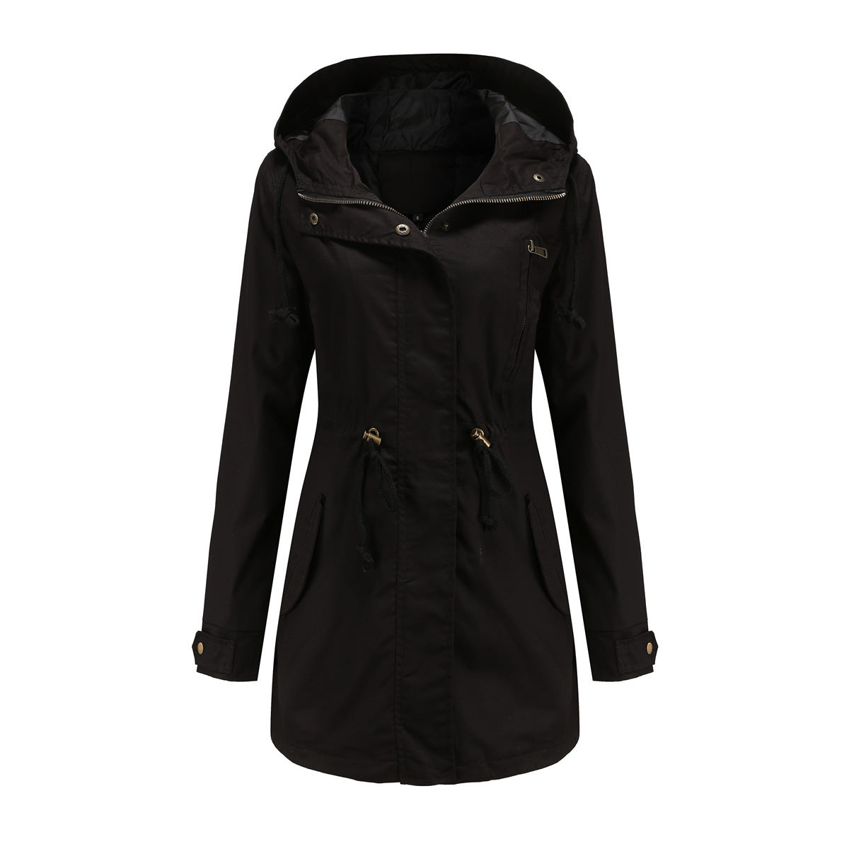 Women Cotton Anorak Spring And Autumn Coat