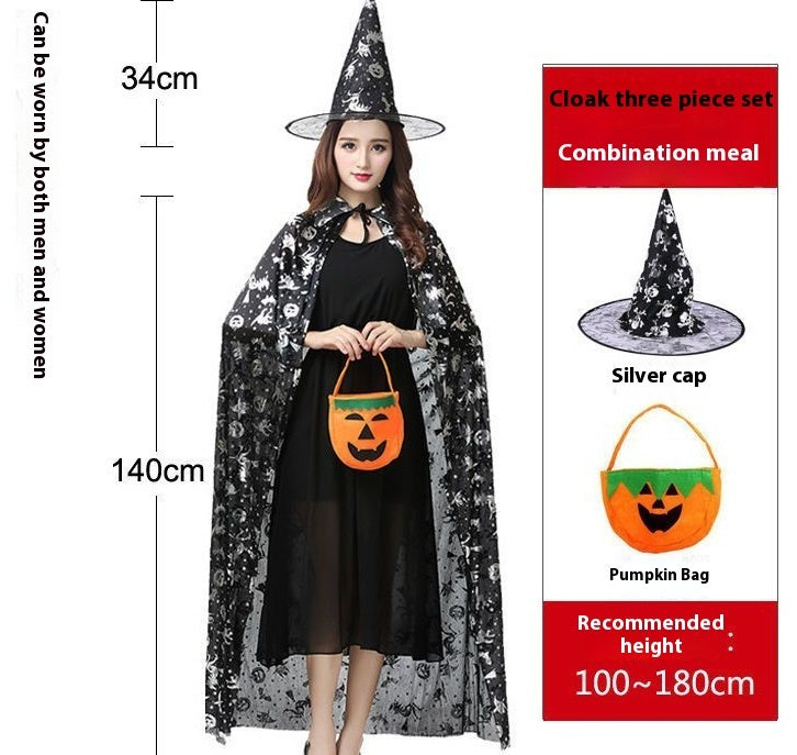 Halloween costume woman magic witch party dress