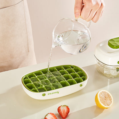 Easily Removable Food Grade Ice Tray with Lid