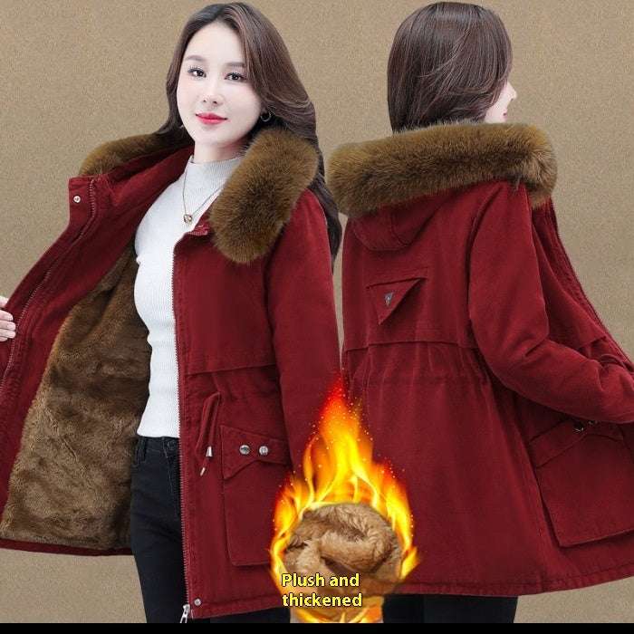 Woment Winter Loose Fleece Padded Coat