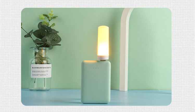 USB Atmosphere Light - LED Flame Effect Portable Night Lamp - Mallora Shop