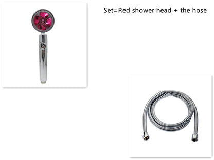 Water-Saving Shower Head with 360° Rotation