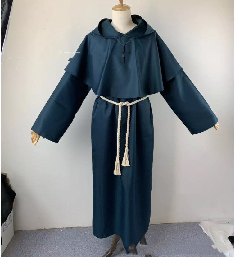 Medieval Monk Clothes Monk Robe Wizard Clothes Priest Clothes