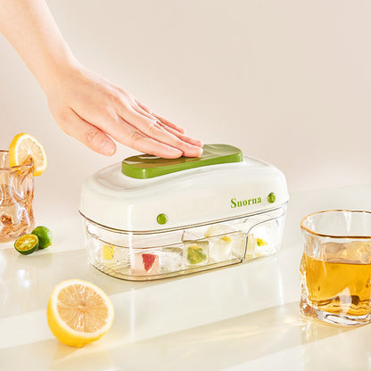 Easily Removable Food Grade Ice Tray with Lid