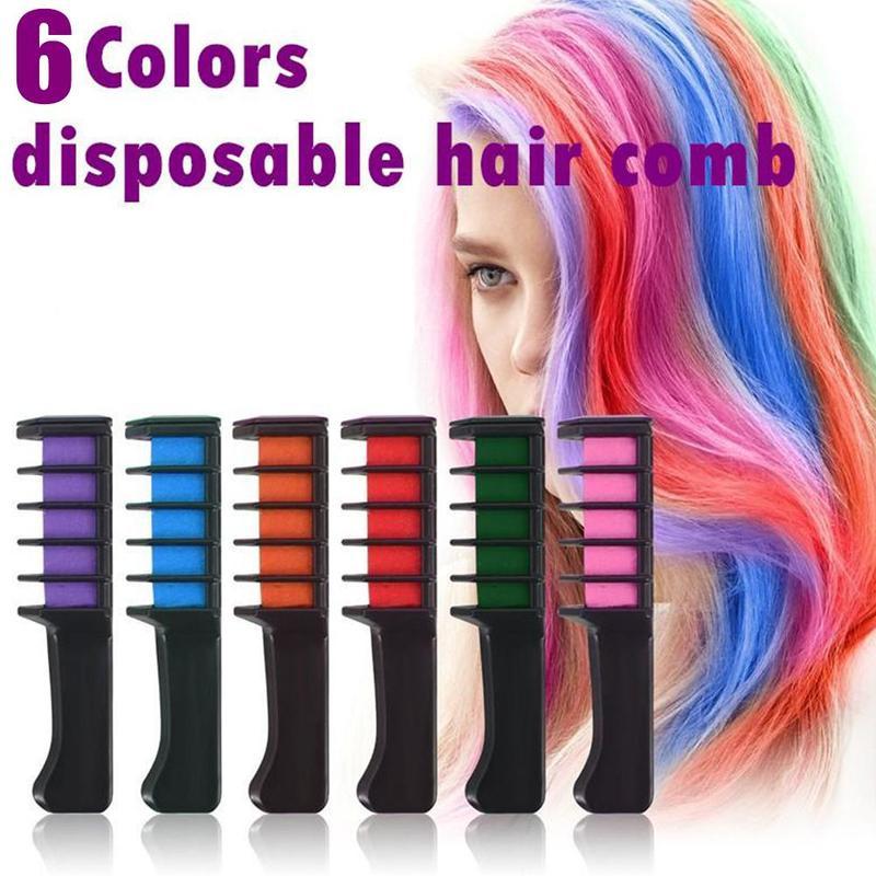 Temporary Mini Disposable Crayons Hair Color Dyeing Mascara