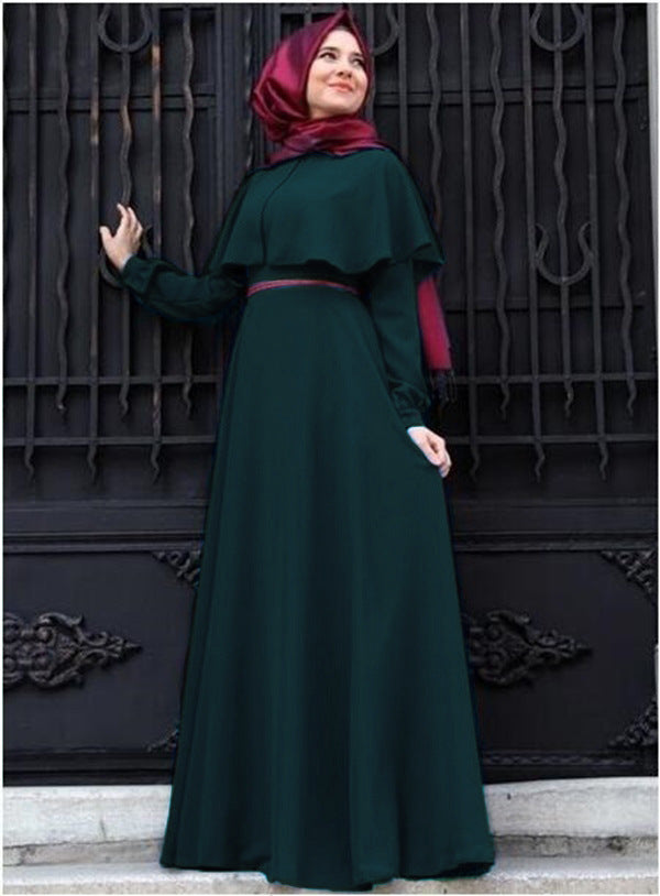 New Muslim Dress, Cape, Plus Size Women's Clothing, Hui Costume, Arab National Robe