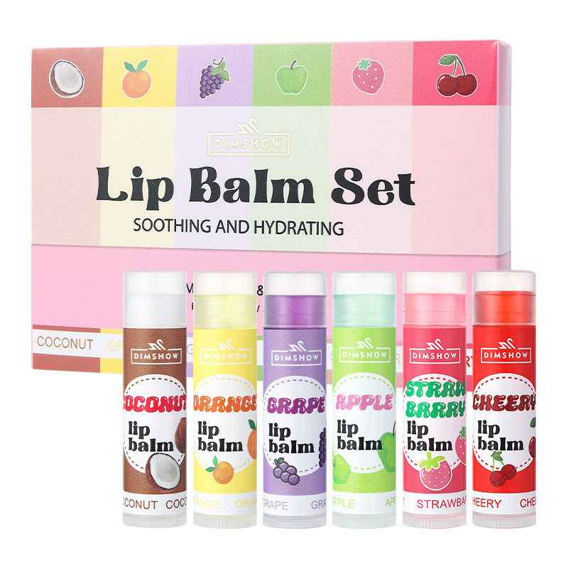 Fruit Flavor Lip Balm Men And Women Moisturizing