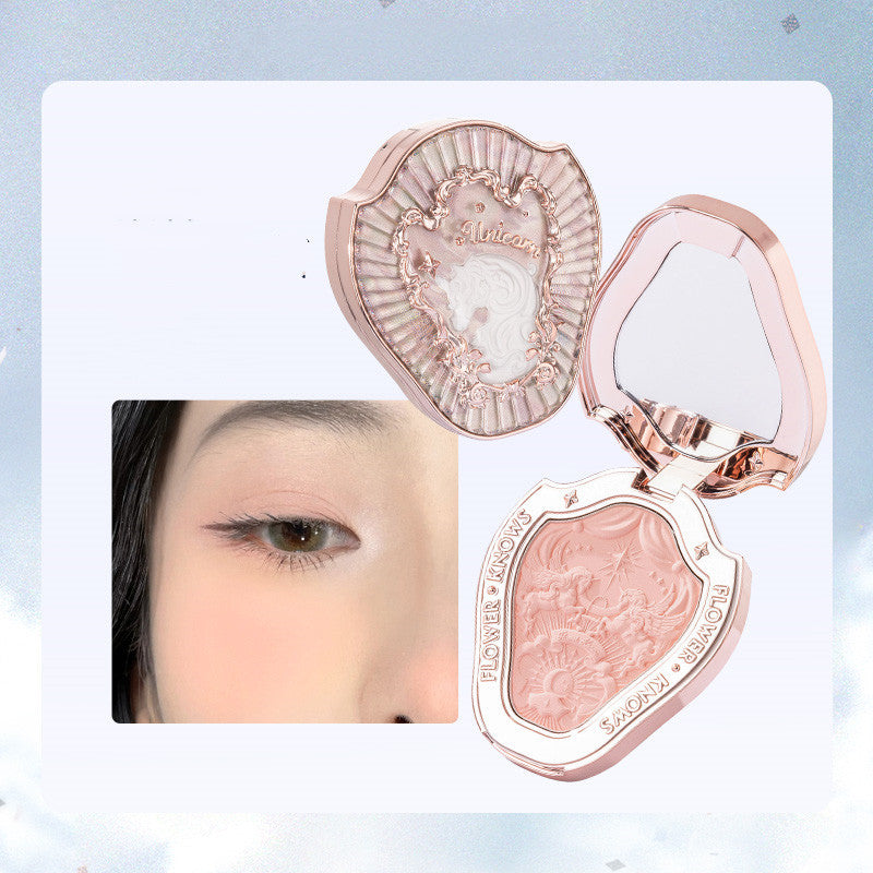 Flower Knows Unicorn Relief Powder Blusher for Flawless Color and Glow