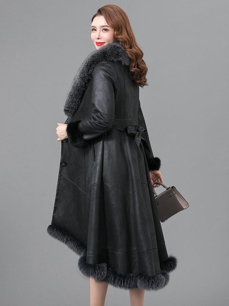 Women Thickened Fur Thickened Coat