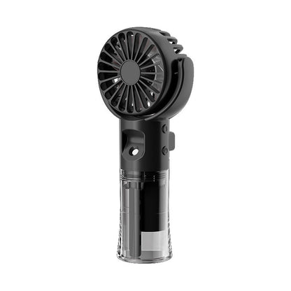 Portable Handheld Spray Fan - 4-Speed USB Cooling Mist Fan for Instant Refreshment - Mallora Shop
