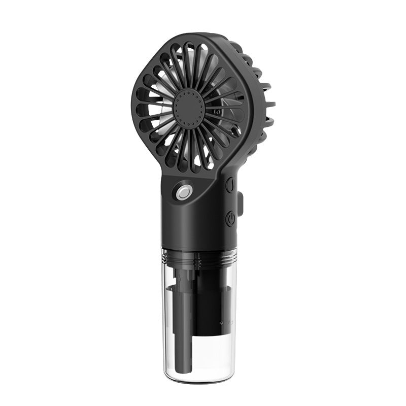 Portable Handheld Spray Fan - 4-Speed USB Cooling Mist Fan for Instant Refreshment - Mallora Shop