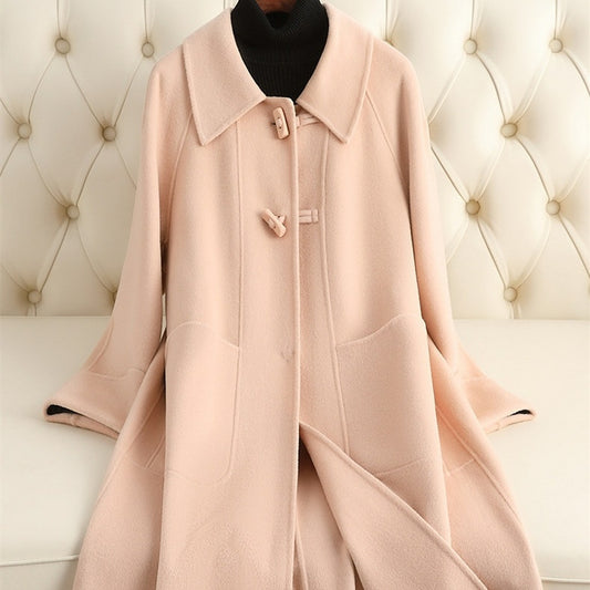 Women Cashmere Loose Coat