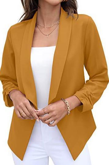 Women's Blazer Free Iron Casual Professional Suit