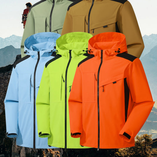 Waterproof Windproof Outdoor Shell Jacket Men And Women Same Style Jacket