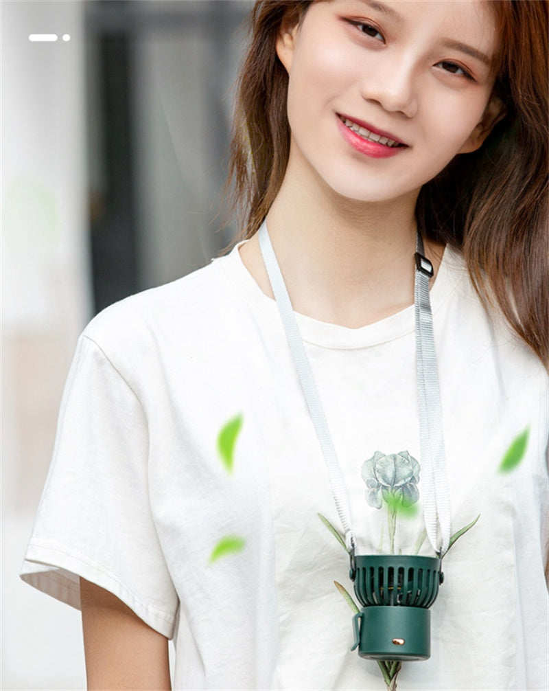 Lightweight Mini USB Neck Fan