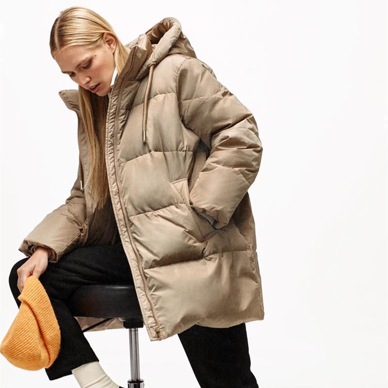 Women Versatile Zipper Hooded Coat