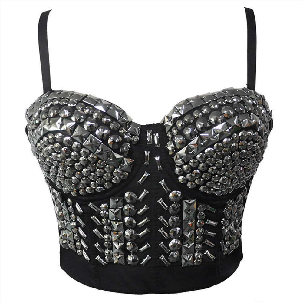 Women Sequin Top Bra