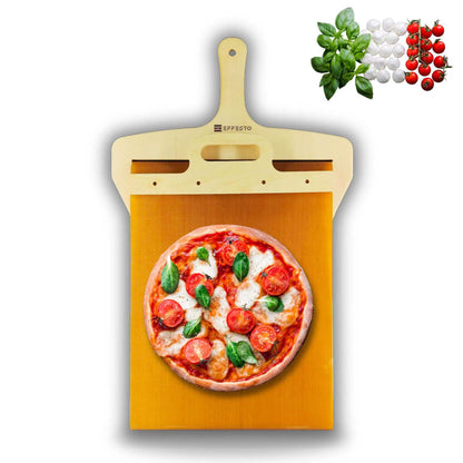 Sliding Pizza Shovel Non Stick Cutting Board