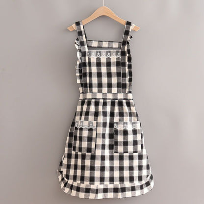 Adults Korean Rustic Canvas Apron