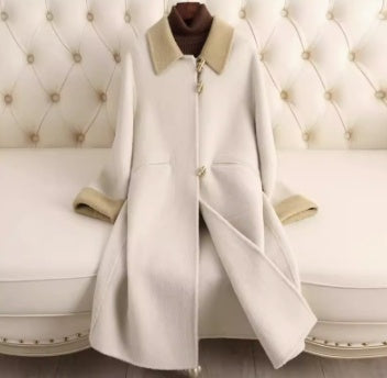 Women Cashmere Loose Coat