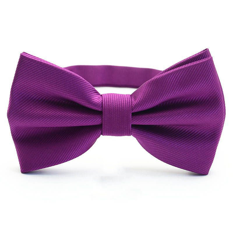 Wedding New Best Man Group Black Red Blue Striped Big Bow Tie