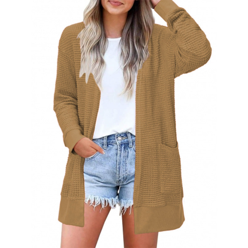 Loose Knitted Coat European And American Sweater Cardigan