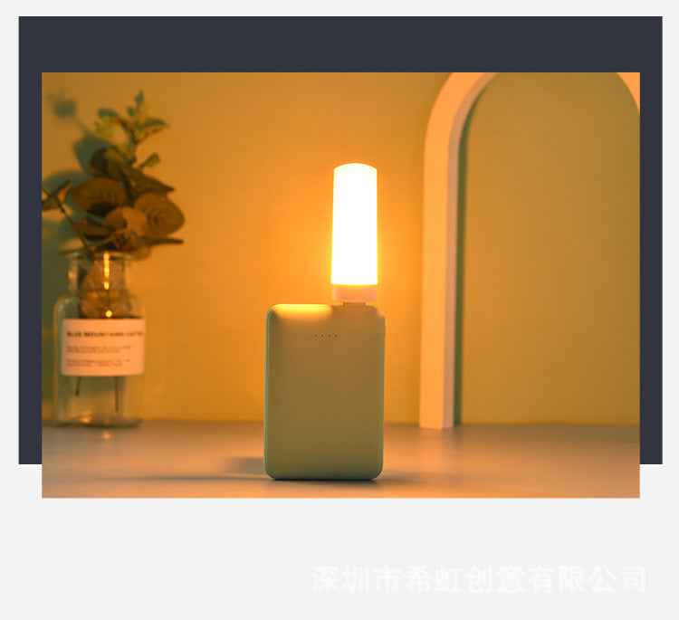 USB Atmosphere Light - LED Flame Effect Portable Night Lamp - Mallora Shop