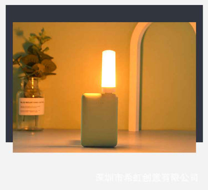 USB Atmosphere Light - LED Flame Effect Portable Night Lamp - Mallora Shop