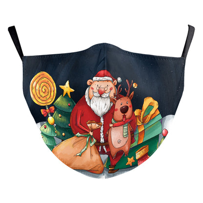 Christmas Light Shadow Digital Printing Mask