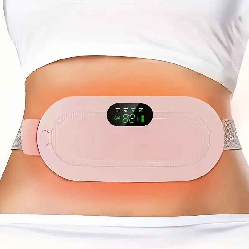 Portable Heating Pad, Cordless Heating Pad With 3 Heat Levels And 4 Massage Modes