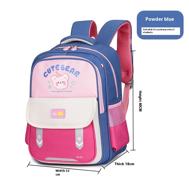 Children's Large Capacity Spine Protection Lightweight Backpack